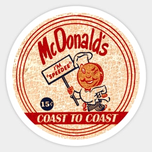 McDonald's Sticker